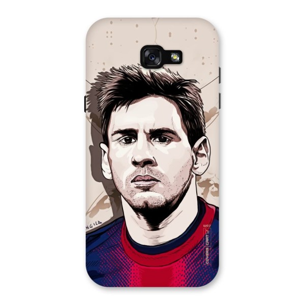 Barca King Messi Back Case for Galaxy A7 (2017)