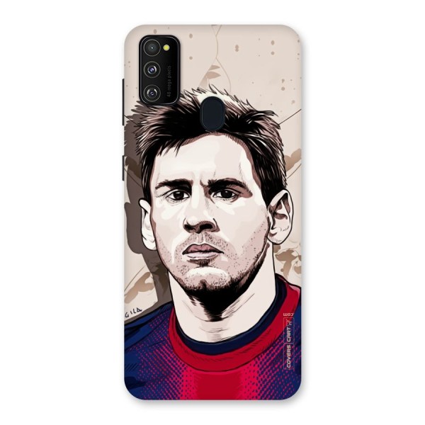 Barca King Messi Back Case for Galaxy M21