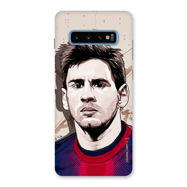 Barca King Messi Back Case for Galaxy S10 Plus