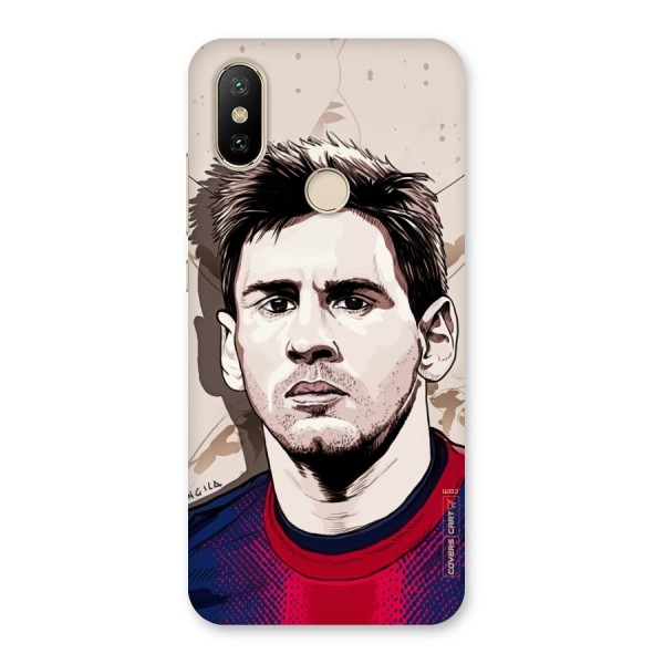 Barca King Messi Back Case for Mi A2