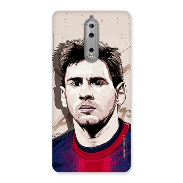 Barca King Messi Back Case for Nokia 8