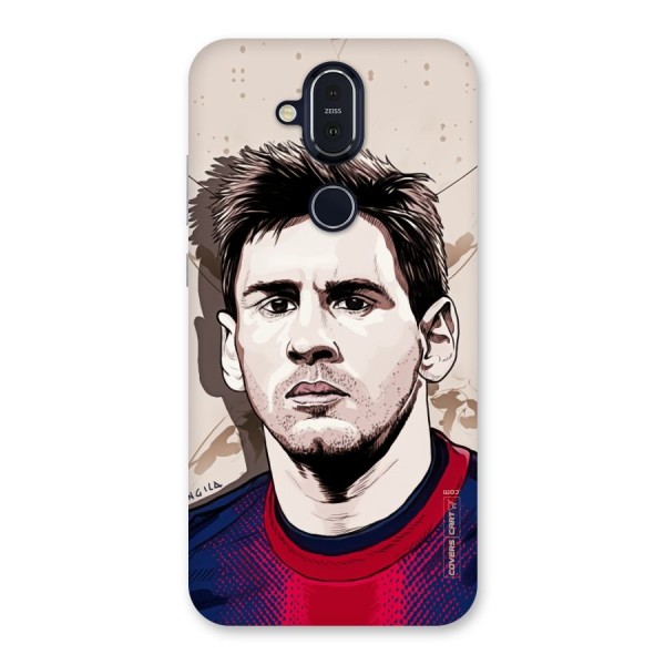 Barca King Messi Back Case for Nokia 8.1