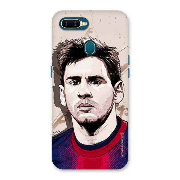 Barca King Messi Back Case for Oppo A12