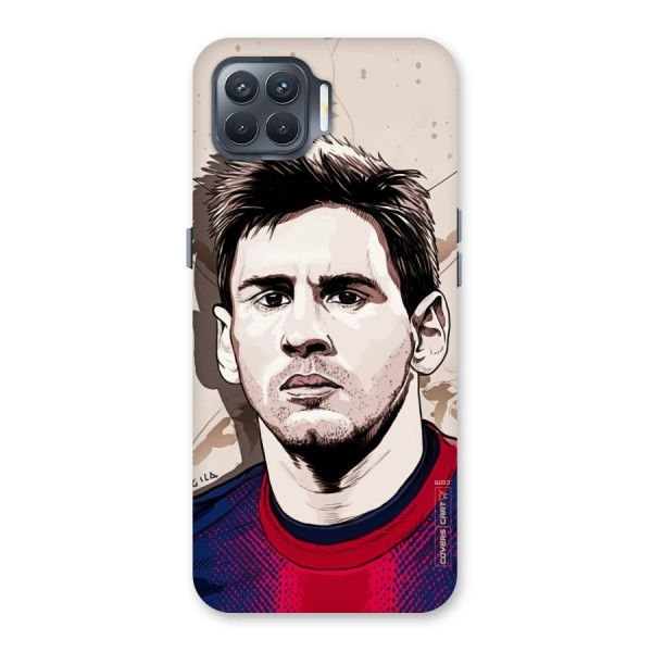 Barca King Messi Back Case for Oppo F17 Pro