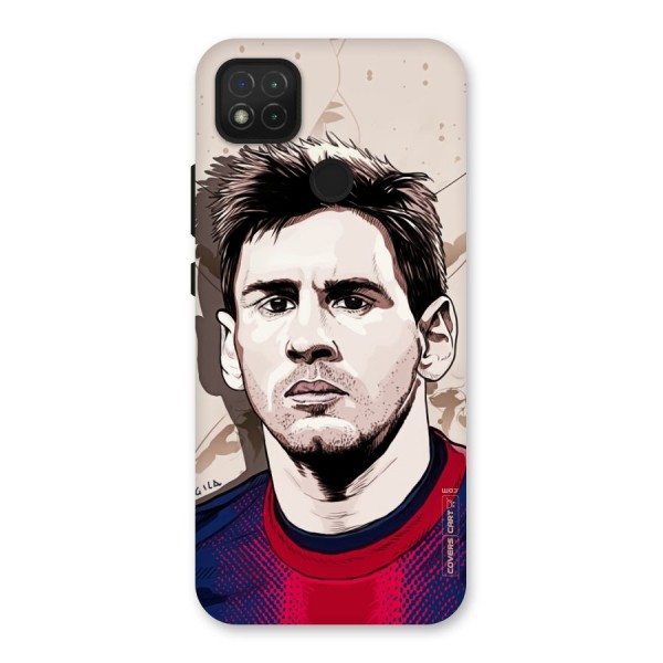 Barca King Messi Back Case for Redmi 9C