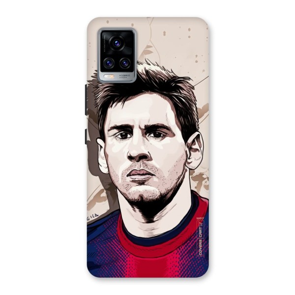 Barca King Messi Back Case for Vivo V20 Pro