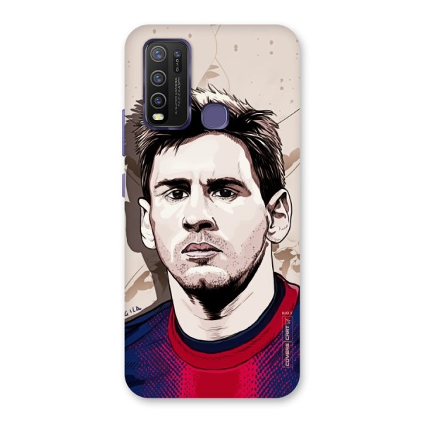 Barca King Messi Back Case for Vivo Y30