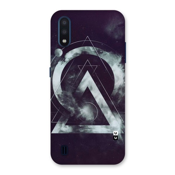 Basic Galaxy Shape Back Case for Galaxy M01