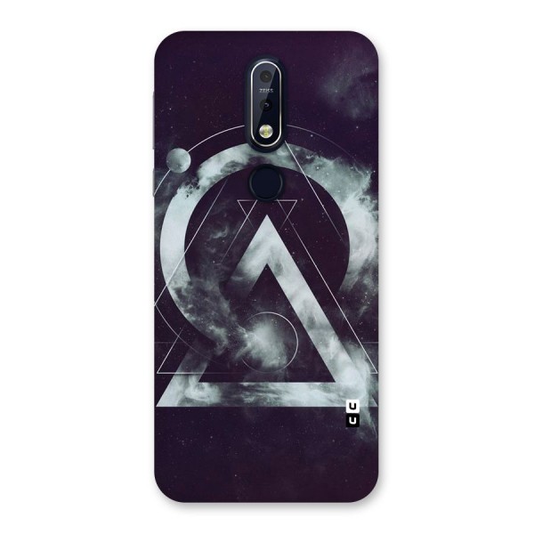 Basic Galaxy Shape Back Case for Nokia 7.1