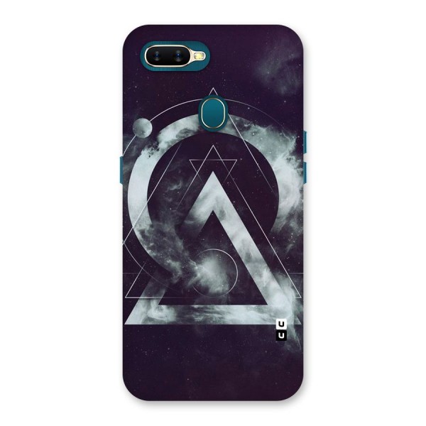 Basic Galaxy Shape Back Case for Oppo A12