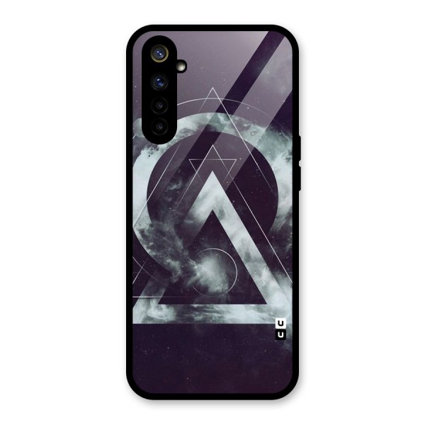 Basic Galaxy Shape Glass Back Case for Realme 6