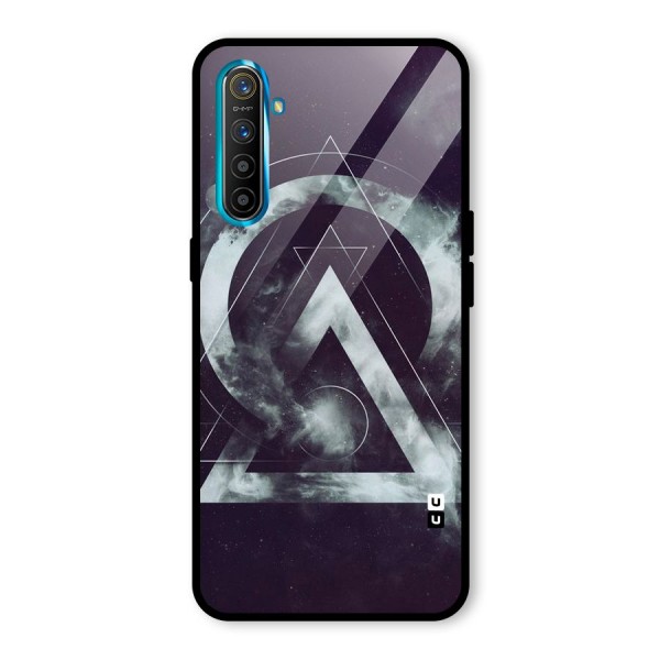 Basic Galaxy Shape Glass Back Case for Realme XT