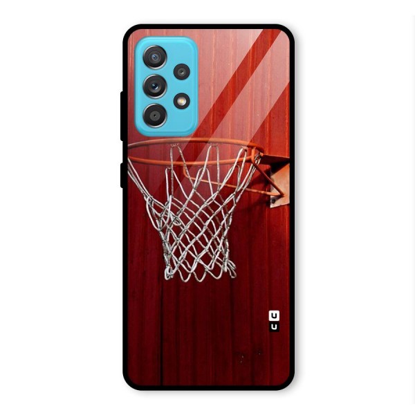 Basket Red Glass Back Case for Galaxy A52s 5G