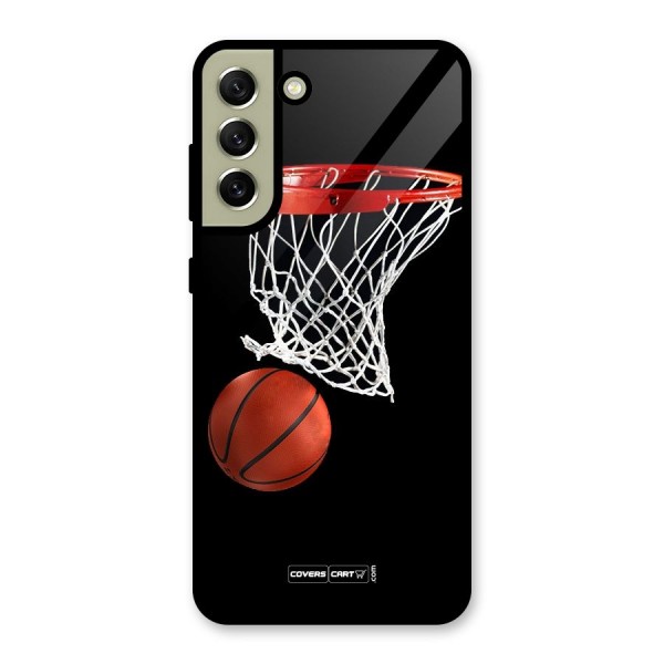 Basketball Glass Back Case for Galaxy S21 FE 5G