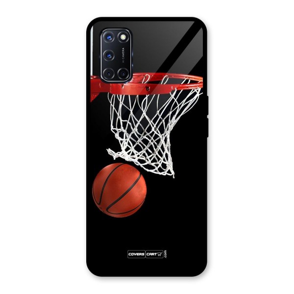 Basketball Glass Back Case for Oppo A52