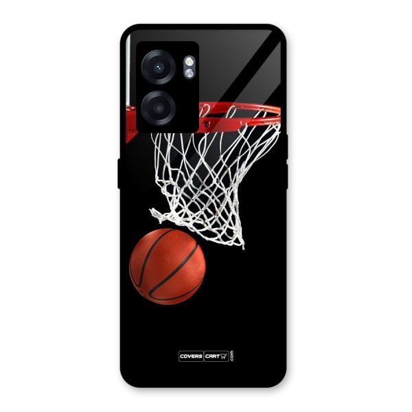 Basketball Glass Back Case for Oppo K10 (5G)