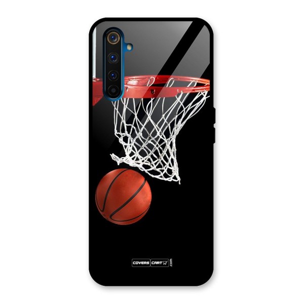 Basketball Glass Back Case for Realme 6 Pro