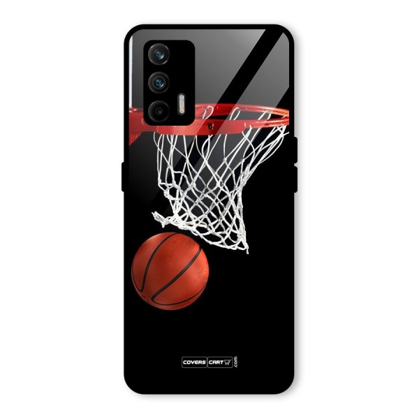 Basketball Glass Back Case for Realme X7 Max