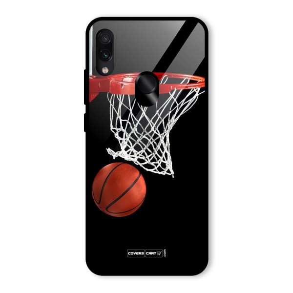 Basketball Glass Back Case for Redmi Note 7