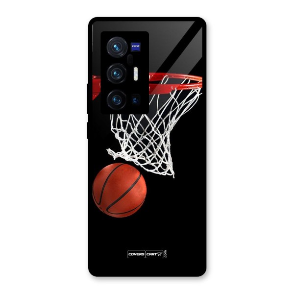 Basketball Glass Back Case for Vivo X70 Pro Plus