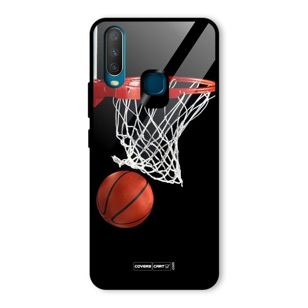 Basketball Glass Back Case for Vivo Y15