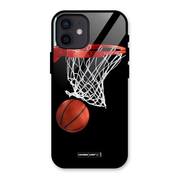 Basketball Glass Back Case for iPhone 12
