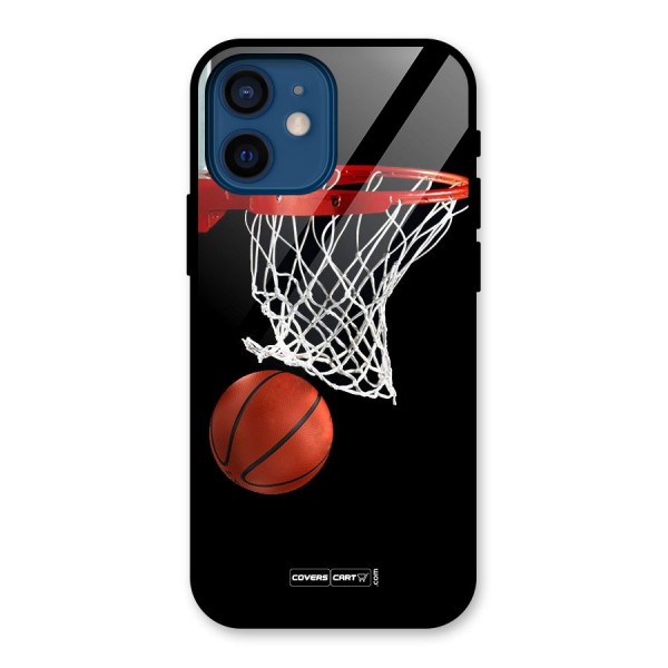 Basketball Glass Back Case for iPhone 12 Mini