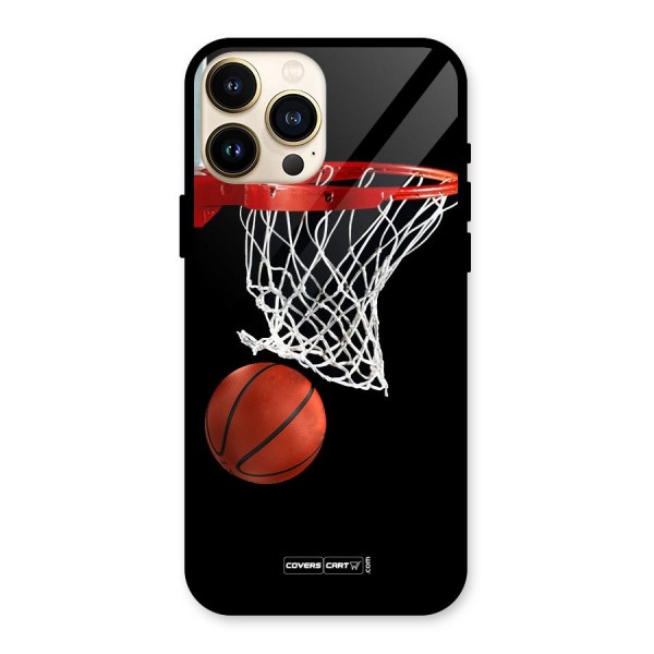 Basketball Glass Back Case for iPhone 13 Pro Max