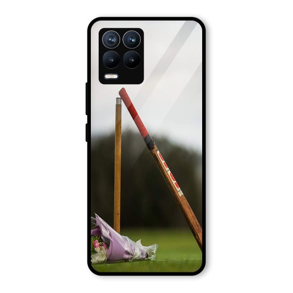 Bat Wicket Glass Back Case for Realme 8