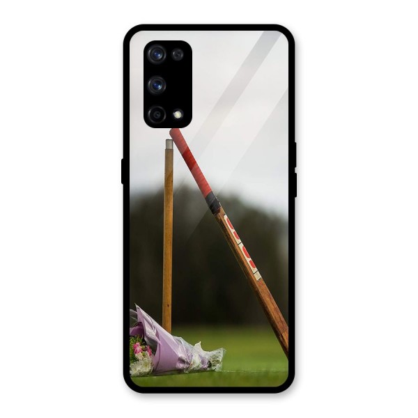 Bat Wicket Glass Back Case for Realme X7 Pro