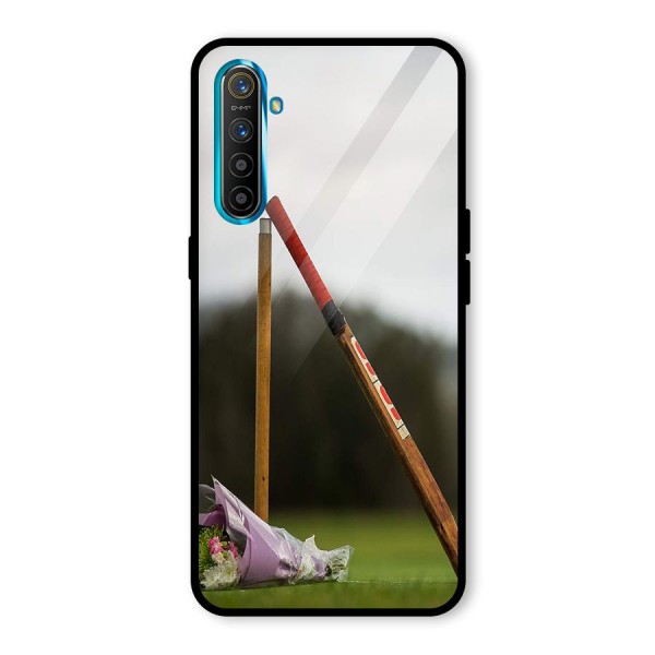 Bat Wicket Glass Back Case for Realme XT