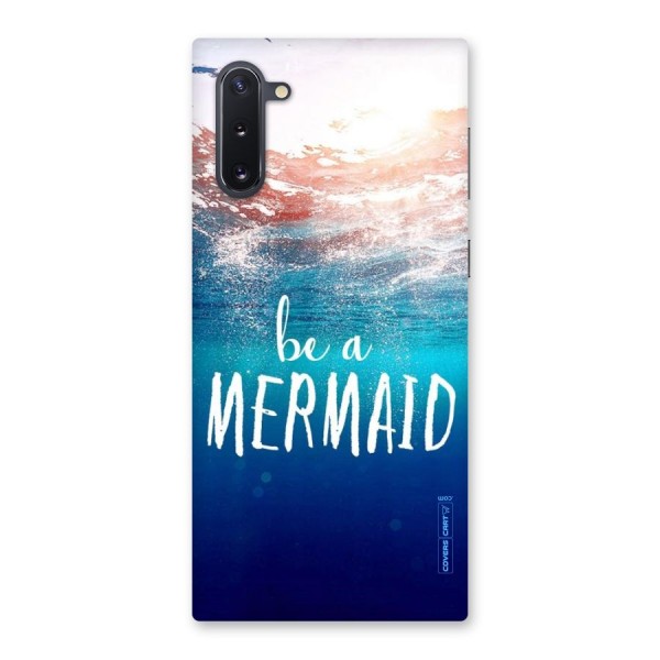 Be A Mermaid Back Case for Galaxy Note 10