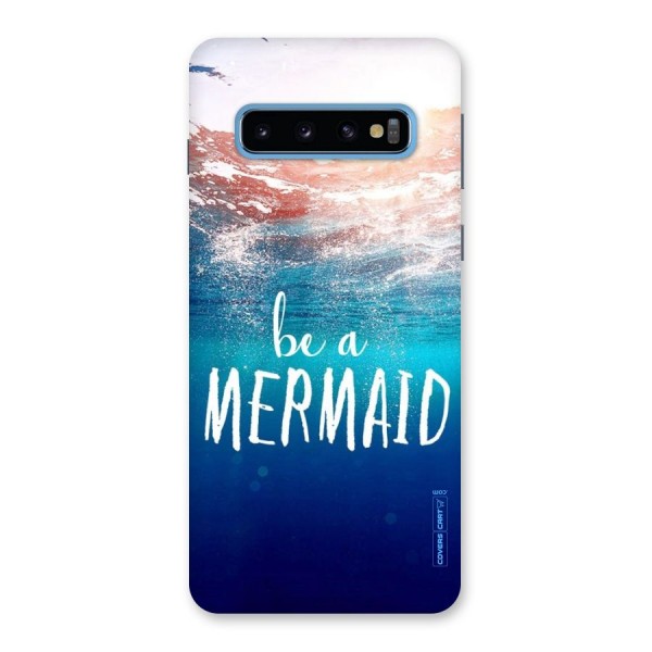 Be A Mermaid Back Case for Galaxy S10