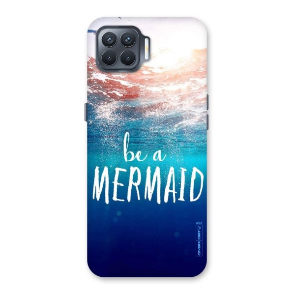 Be A Mermaid Back Case for Oppo F17 Pro