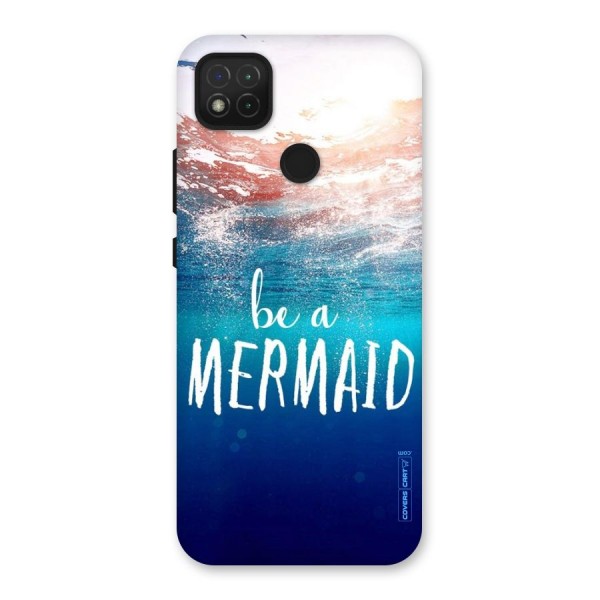 Be A Mermaid Back Case for Redmi 9C