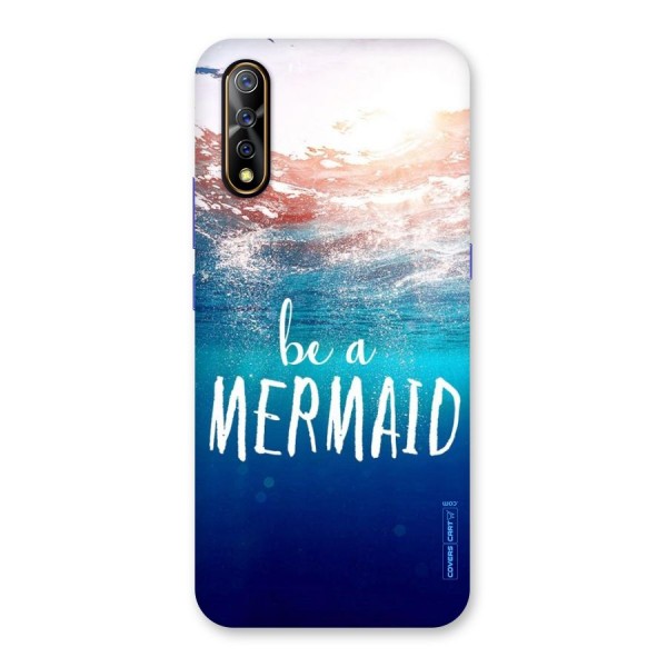 Be A Mermaid Back Case for Vivo S1