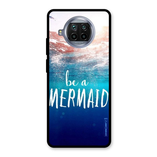 Be A Mermaid Glass Back Case for Mi 10i