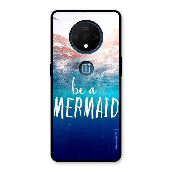 Be A Mermaid Glass Back Case for OnePlus 7T