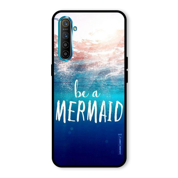 Be A Mermaid Glass Back Case for Realme XT