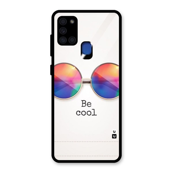 Be Cool Glass Back Case for Galaxy A21s