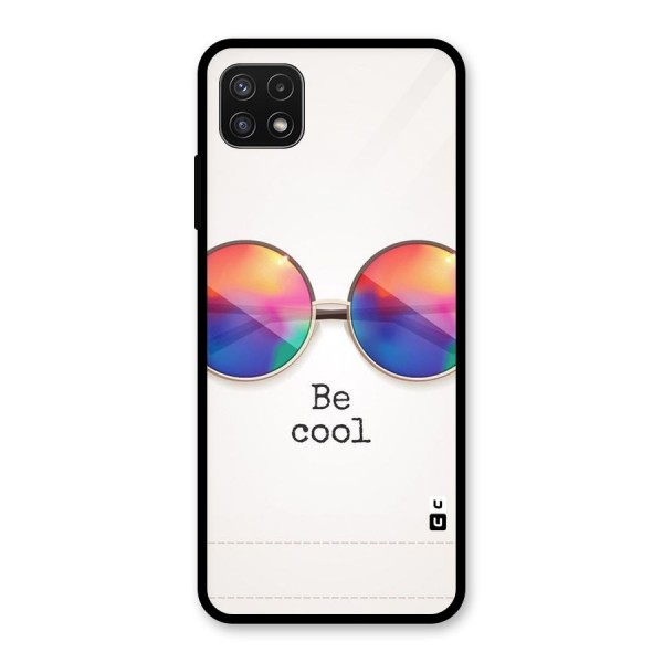 Be Cool Glass Back Case for Galaxy A22 5G