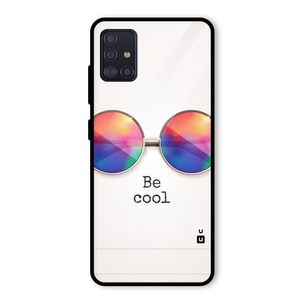 Be Cool Glass Back Case for Galaxy A51