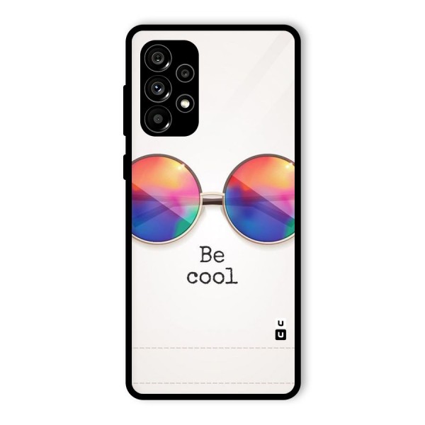 Be Cool Glass Back Case for Galaxy A73 5G