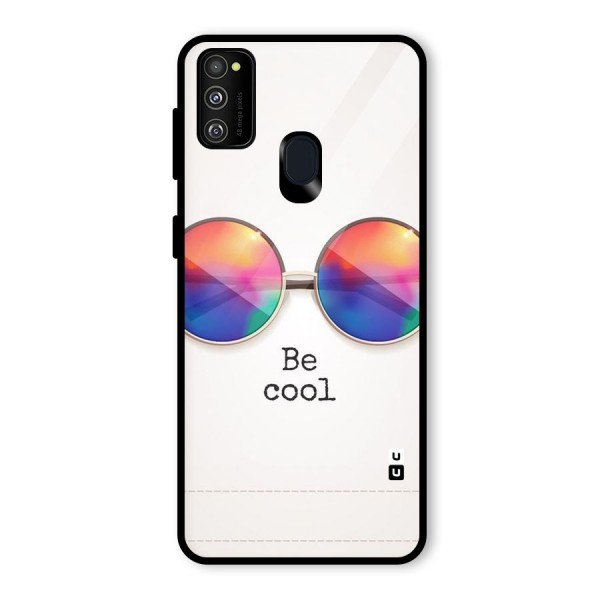 Be Cool Glass Back Case for Galaxy M21