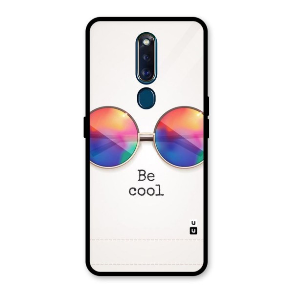 Be Cool Glass Back Case for Oppo F11 Pro