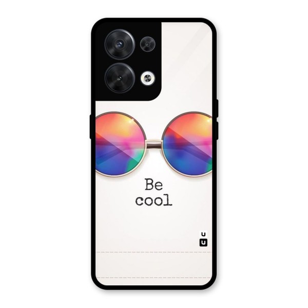 Be Cool Glass Back Case for Oppo Reno8 5G