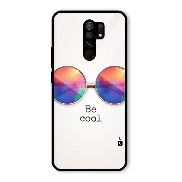 Be Cool Glass Back Case for Redmi 9 Prime