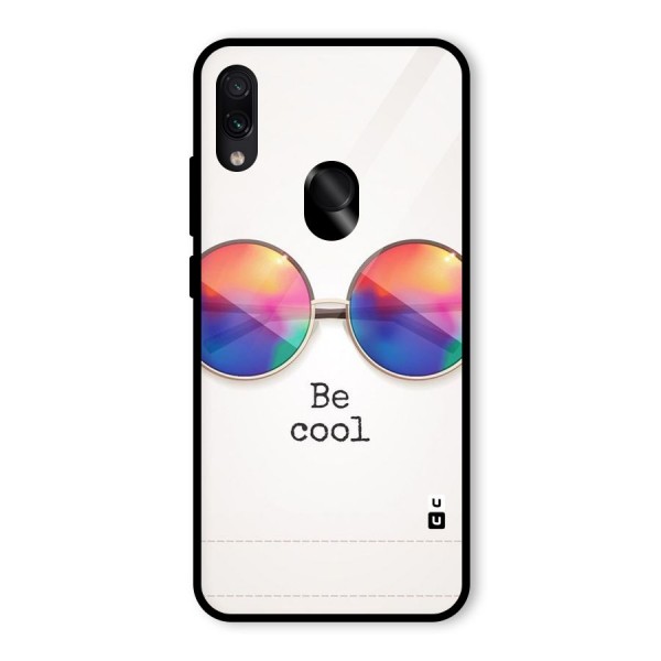 Be Cool Glass Back Case for Redmi Note 7