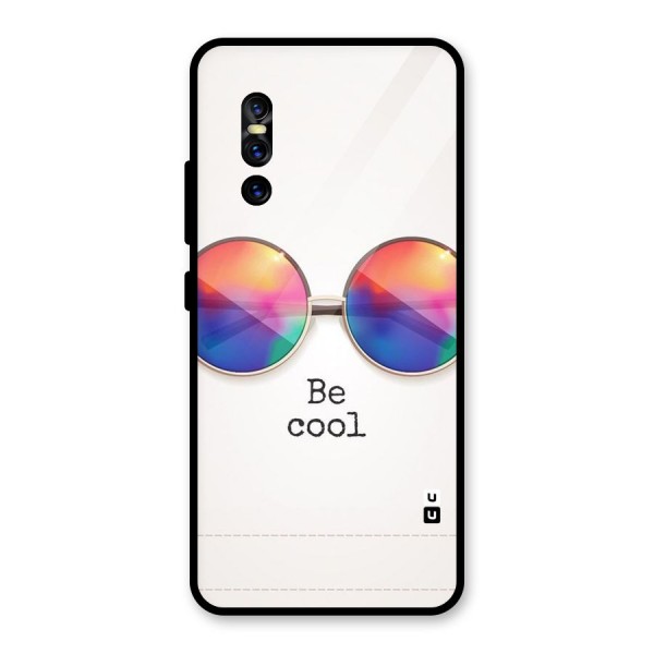 Be Cool Glass Back Case for Vivo V15 Pro