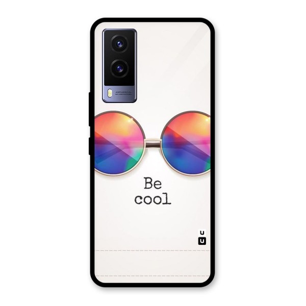 Be Cool Glass Back Case for Vivo V21e 5G